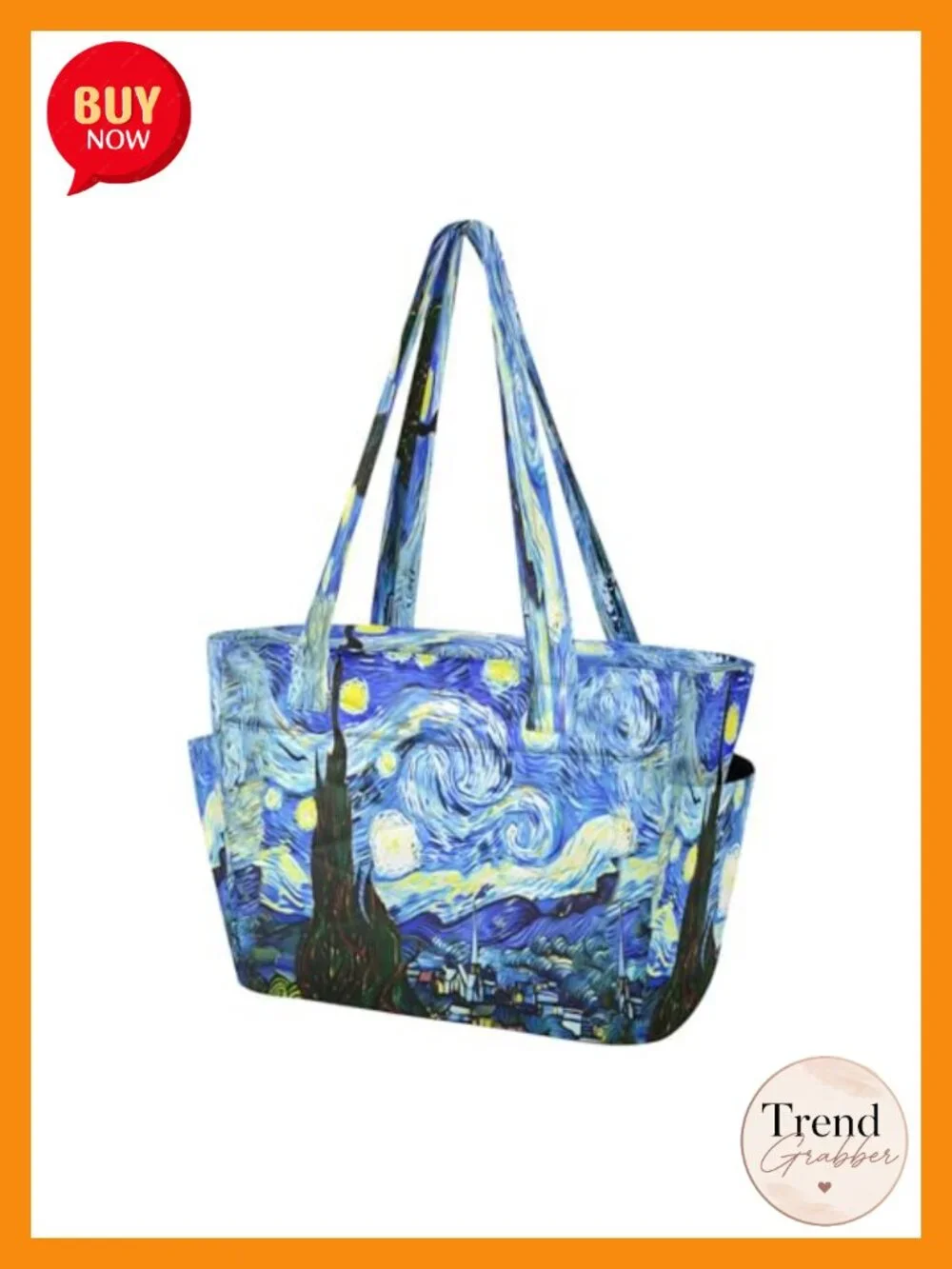 Quilted Polyester Tote Bag with Laptop Sleeve, Lightweight Shoulder Handbag